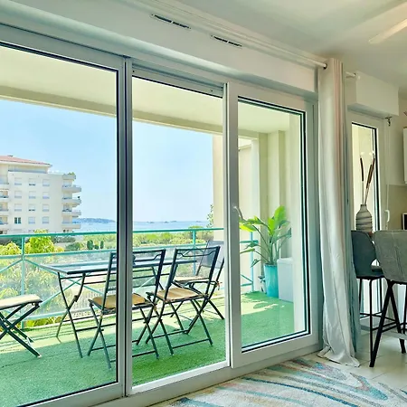 2bed Seaview Swimming Pool On Footparking Antibes